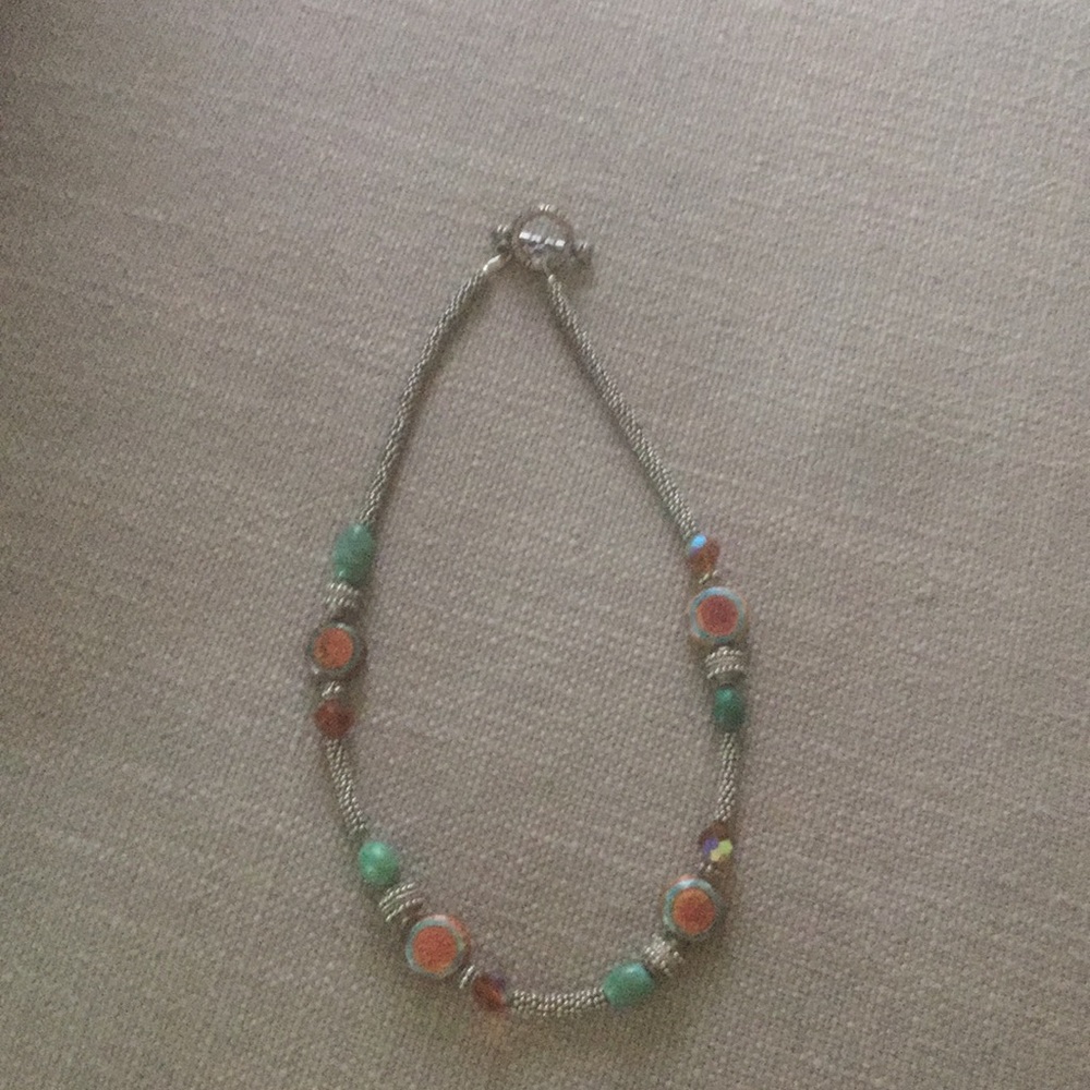 A beautiful necklace bought in Santa Fe.